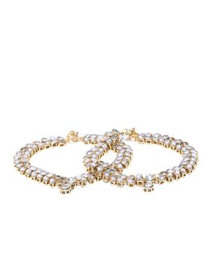 Gold anklets 3