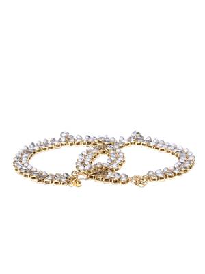 Gold anklets 4