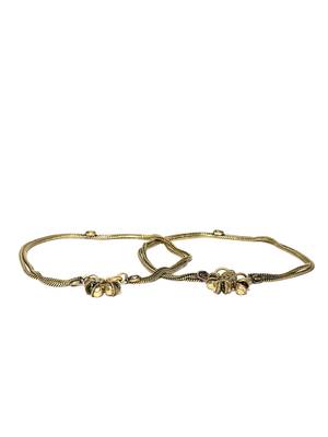 Gold anklets 4