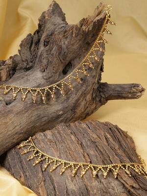 Gold anklets 1