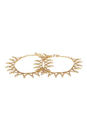 Gold anklets 3