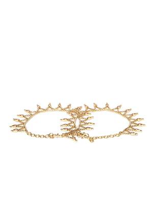 Gold anklets 4