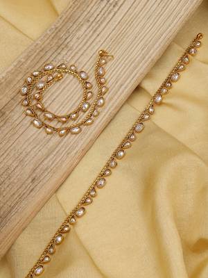 Gold anklets 1