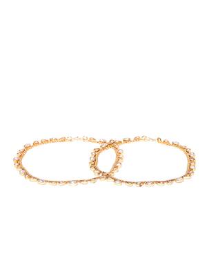 Gold anklets 3
