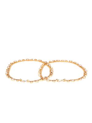 Gold anklets 4