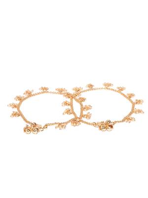 Gold anklets 4