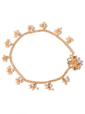 Gold anklets 5