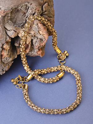 Gold anklets 1