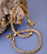 Gold anklets