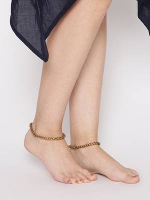 Gold anklets 2