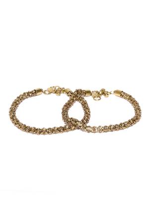 Gold anklets 3