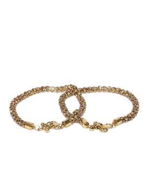 Gold anklets 4