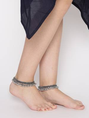 Silver anklets 2