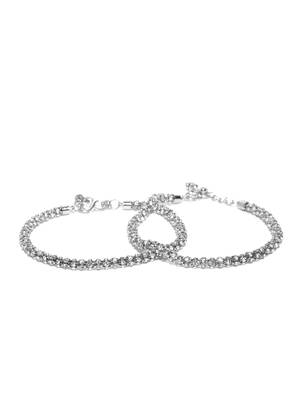 Silver anklets 3