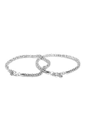 Silver anklets 4