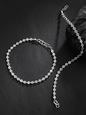 Silver anklets 1
