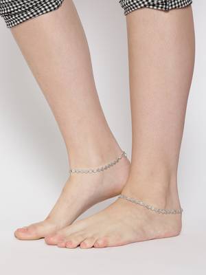 Silver anklets 2