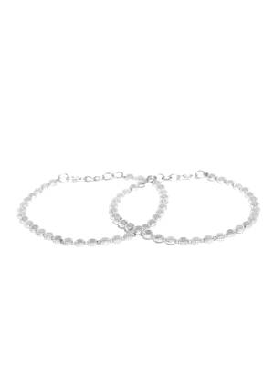 Silver anklets 3