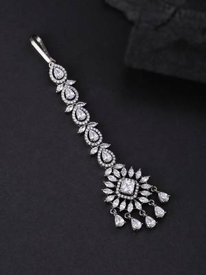 Silver maang-tikka 1