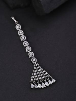 Silver maang-tikka 1