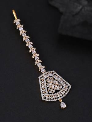 Gold maang-tikka 1