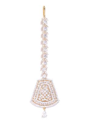 Gold maang-tikka 5
