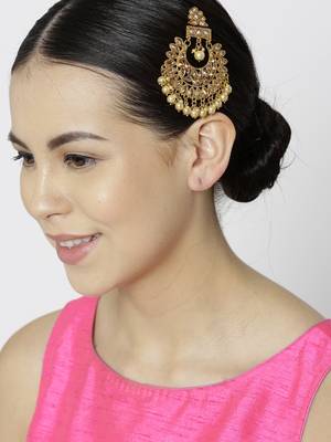 Gold hair-accessories 2