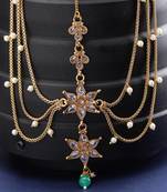 Green hair-accessories