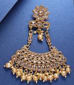 Gold hair-accessories