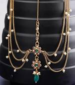 Gold hair-accessories