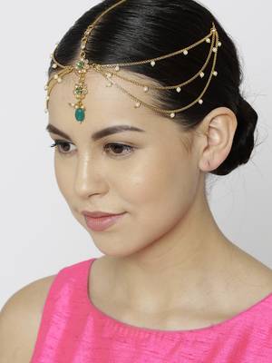 Gold hair-accessories 2