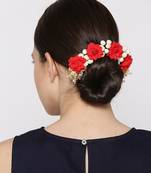 Red hair-accessories
