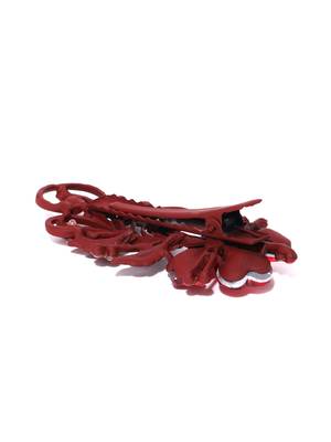 Maroon hair-accessories 4