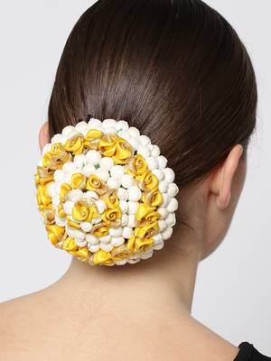 Yellow hair-accessories 1