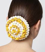 Yellow hair-accessories