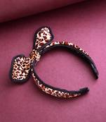 Brown hair-accessories