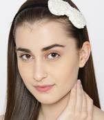 Cream hair-accessories