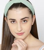 Green hair-accessories