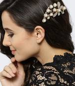 Gold hair-accessories