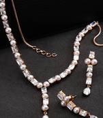 White necklace-sets