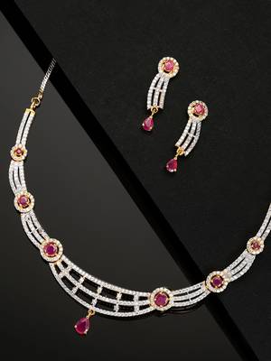 Pink necklace-sets 1