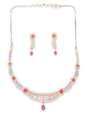 Pink necklace-sets 3