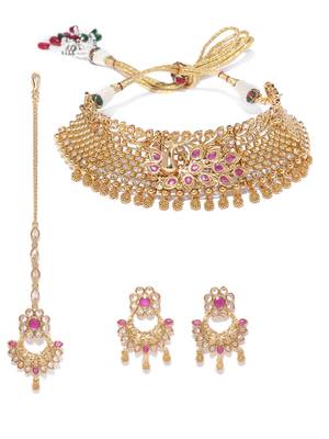 Pink necklace-sets 3