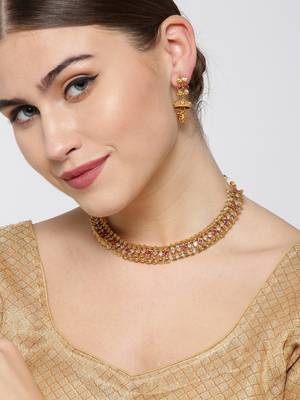 Pink necklace-sets 2