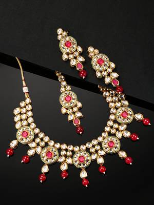 Red necklace-sets 1