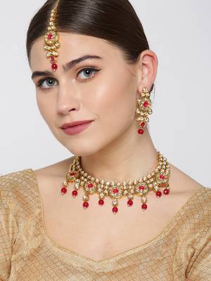 Red necklace-sets 2