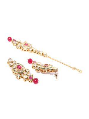 Red necklace-sets 5