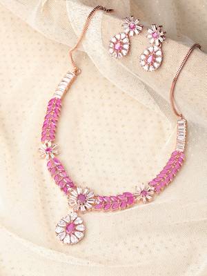 Pink necklace-sets 1