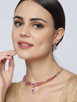 Pink necklace-sets 2