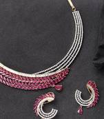Pink necklace-sets